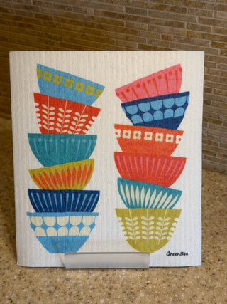 Vintage Theme Swedish Dishcloth
