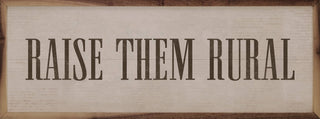 Raise Them Rural