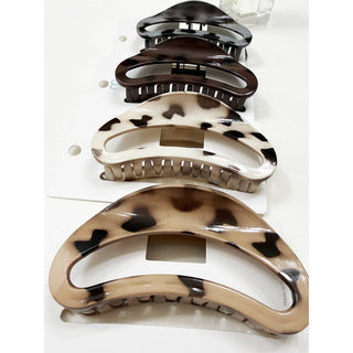 Jumbo Oval Fashionable Hair Claw