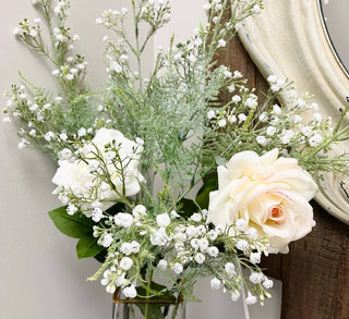 Designers Pick-Frosted Soft touch Baby's breath spray