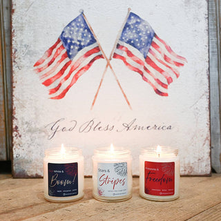 Fireworks & Freedom | 7 oz Classic Candle | 4th of July