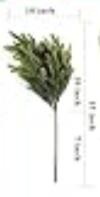 Faux Cedar Branch w/ Pine Cones