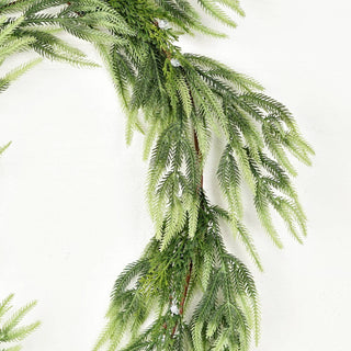5ft Garland-Soft Touch Juniper with Norfolk Pine