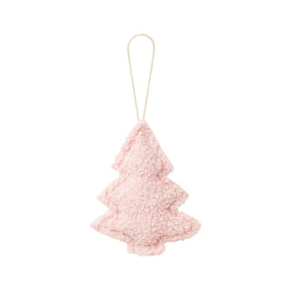 Pink Christmas Sherpa Tree Ornament