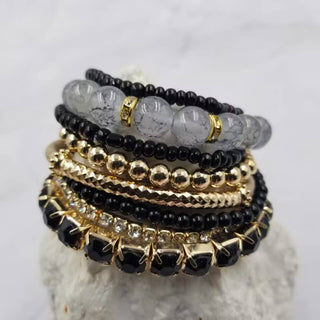 Boho Glass Beaded Bracelets