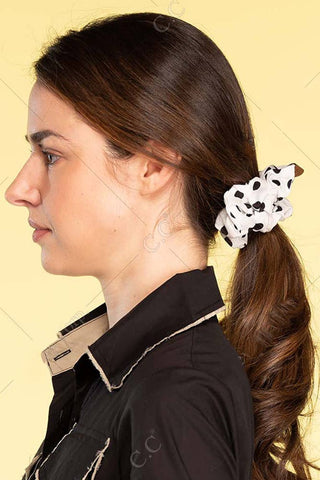 C.C Polka Dot Scrunchie