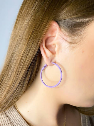 Candy Pop Hoop Earrings