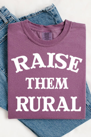 RAISE THEM RURAL - Berry Tee
