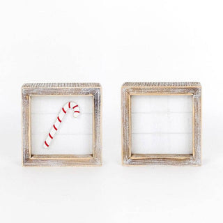 5x5 sign (CANDY CANE) Christmas decor