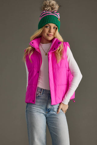 Bright Pink Vest