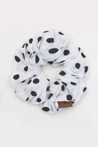 C.C Polka Dot Scrunchie