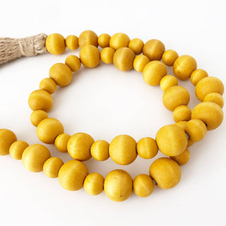 Wood Bead Garland