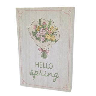 Spring Bouquet Block