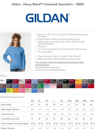 Vikings Floral Sweatshirt