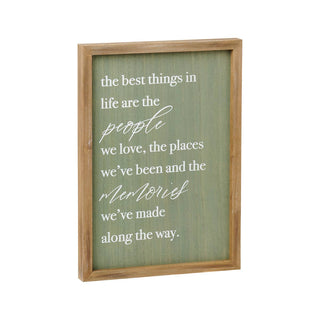 Best Things in Life Frame (Reversible)