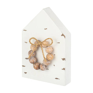 Chippy Wreath Bead House Block