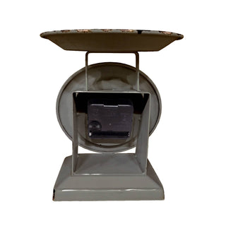 Vintage Style Dark Gray Old Town Scale Clock