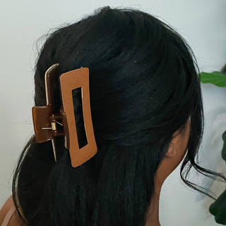 Quilted Hair Claw Clip