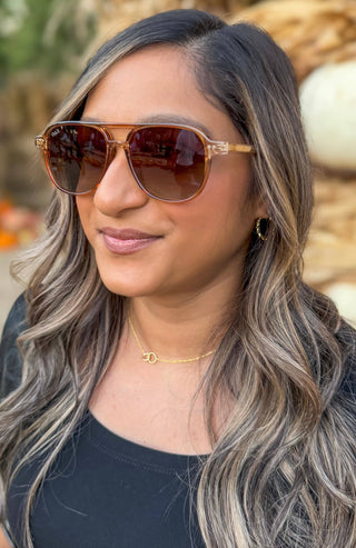 Hair Friendly Sunglasses - Briggs/Clear