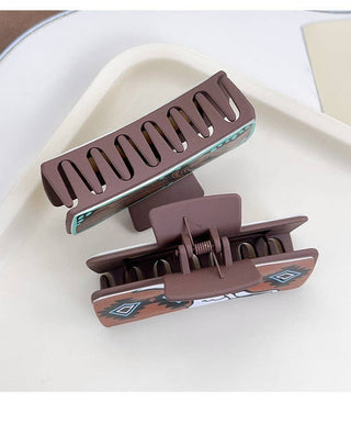 Western Theme Hair Claw Clip