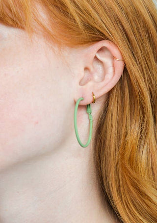 Candy Pop Hoop Earrings