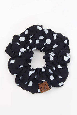 C.C Polka Dot Scrunchie