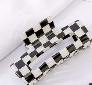 Checkered Claw Clip