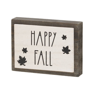 Halloween/Fall 3D Block (Reversible)
