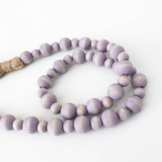 Wood Bead Garland
