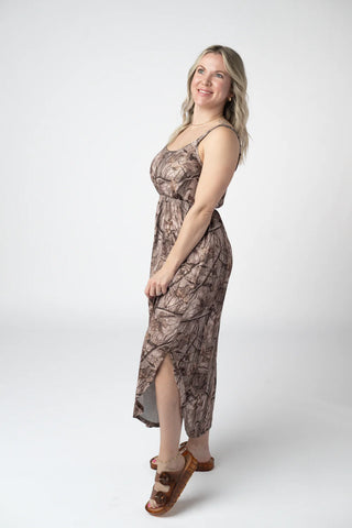 Sleeveless Camo Dress