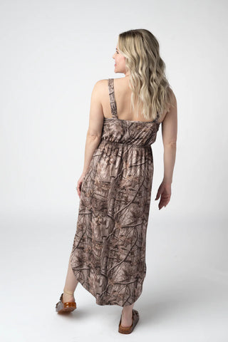 Sleeveless Camo Dress