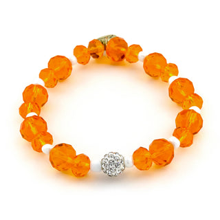 Erimish Orange Beaded Bracelet