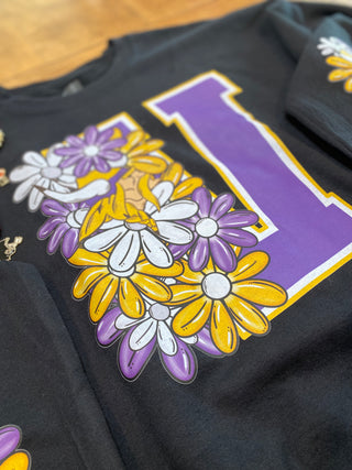 Vikings Floral Sweatshirt