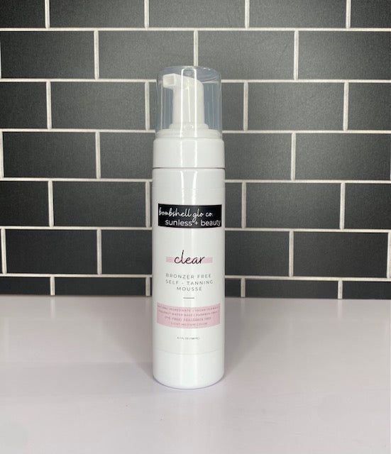 Clear Self Tanning Mousse – The Local Bombshell