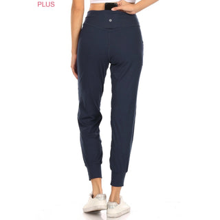 Slim Fit Activewear Joggers with Hidden Back Pocket