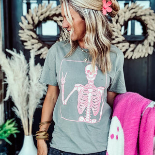 Peace Skelly Tee
