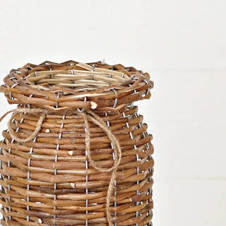 Milk Bucket Willow Basket | Brown