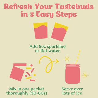 Pink Lemonade Cocktail / Mocktail Mixer