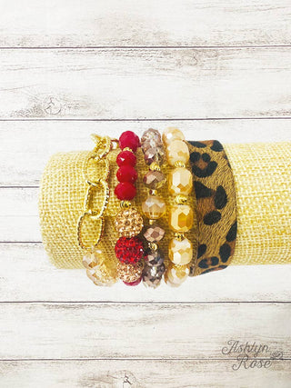 So Fierce Red Bracelets
