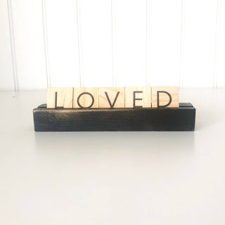 Foundations Decor Scrabble Tile Holders