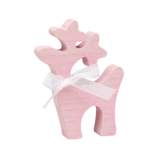 Pink Washed Reindeer