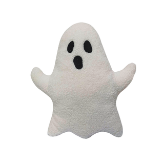 Lrg. Sherpa Halloween Ghost Pillow