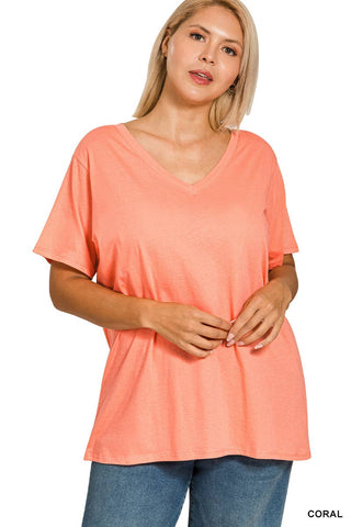 Boyfriend V-neck Tee