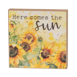 You Are My Sunshine Watercolor Block - Assorted