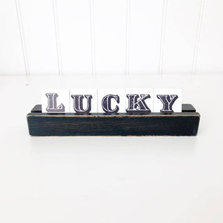 Foundations Decor Scrabble Tile Holders