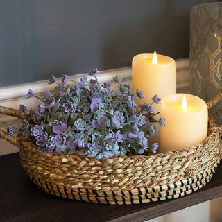 Dusk Lavender Buds Half Sphere, 10"