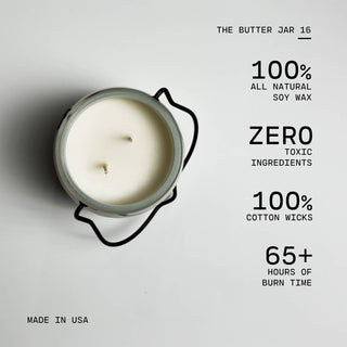 16 oz Butter Jar Candle: Mulled Cider