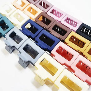 2 in Matte Color Hair Claw Clip