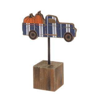 Navy Pumpkin Truck on Base