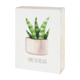 Time to Relax Block